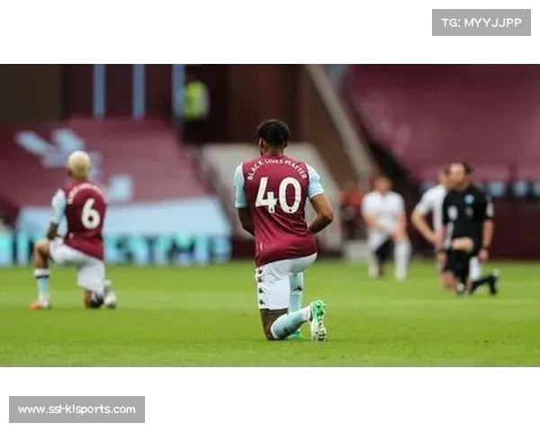 英超球员赛前集体单膝跪地以行动呼吁社会共同反对种族歧视